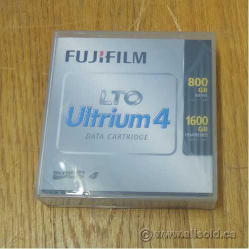 Lot of 2 Fujifilm LTO Ultrium 4 800GB/1.6TB Data Cartridge Allsold.ca